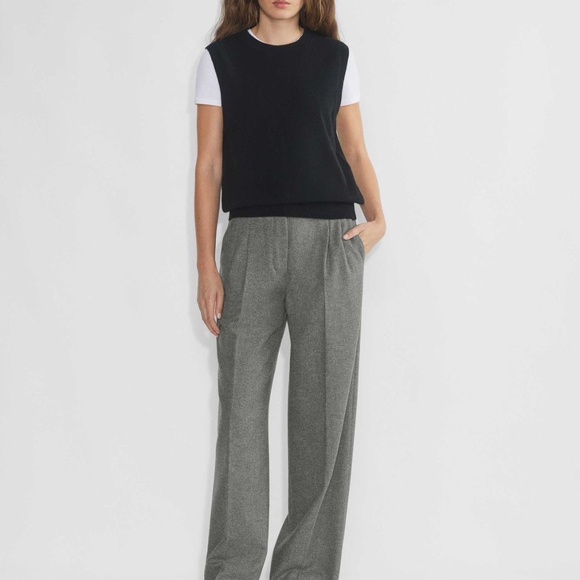 BABATÓN HIGH-RISE WIDE-LEG PANT - Picture 1 of 11